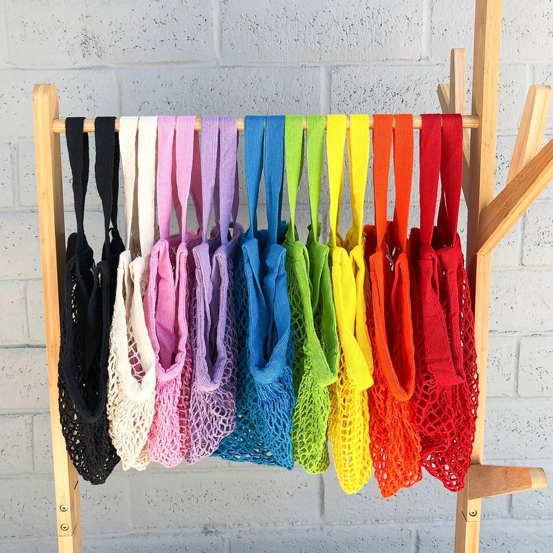 Market Bag String Organic Cotton String Market Bag (2 PACK): GOTS Certified - Etsy
