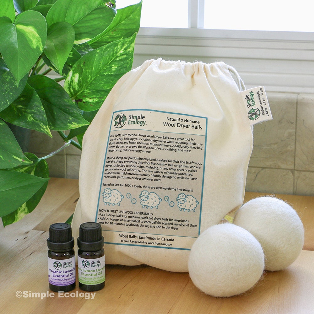 Shep’s Wool Dryer Ball Essential Oil Scent Refills, essential oil, Lavender  oil, Vanilla oil, Jasmine oil, coconut oil, peppermint oil ect..