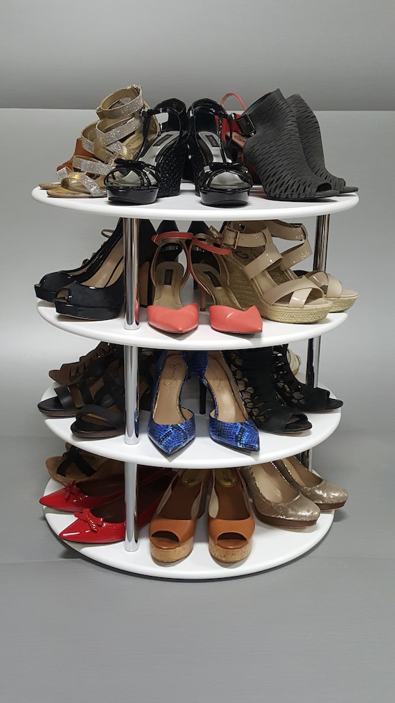 Rotating Shoe Storage Space Saving Corner Rotating Shoe Storage Space Saving, Corner Revolving Shoe Cabinet