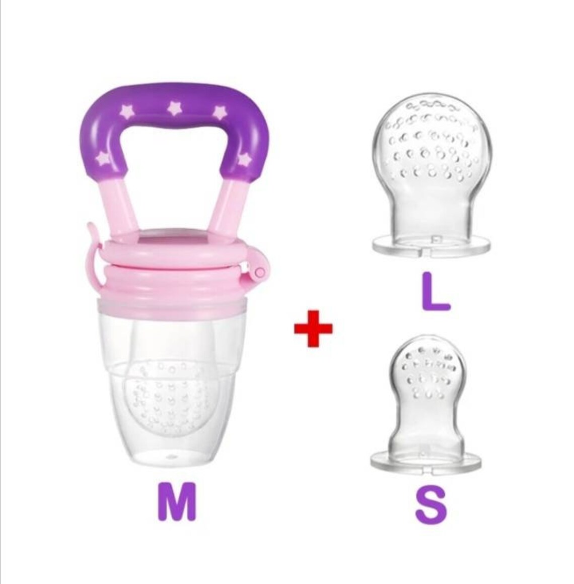 Baby Fruit Weaning Pacifier with 3 Attachments Etsy