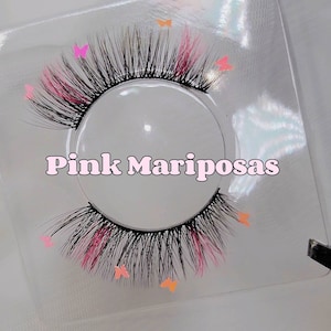 Pink Mariposa Lashes