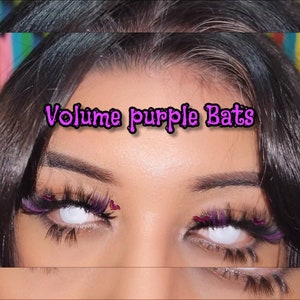 Volume Purple Lashes