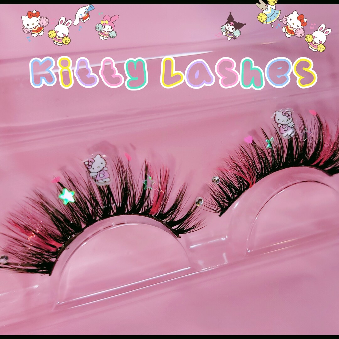 その他 Hello Kitty False Eyelash Case Sanrio Hello Kitty False Eyelashes Case(pink) : Amazon.ae