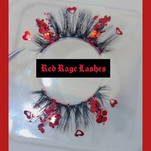 Red Rage Lashes