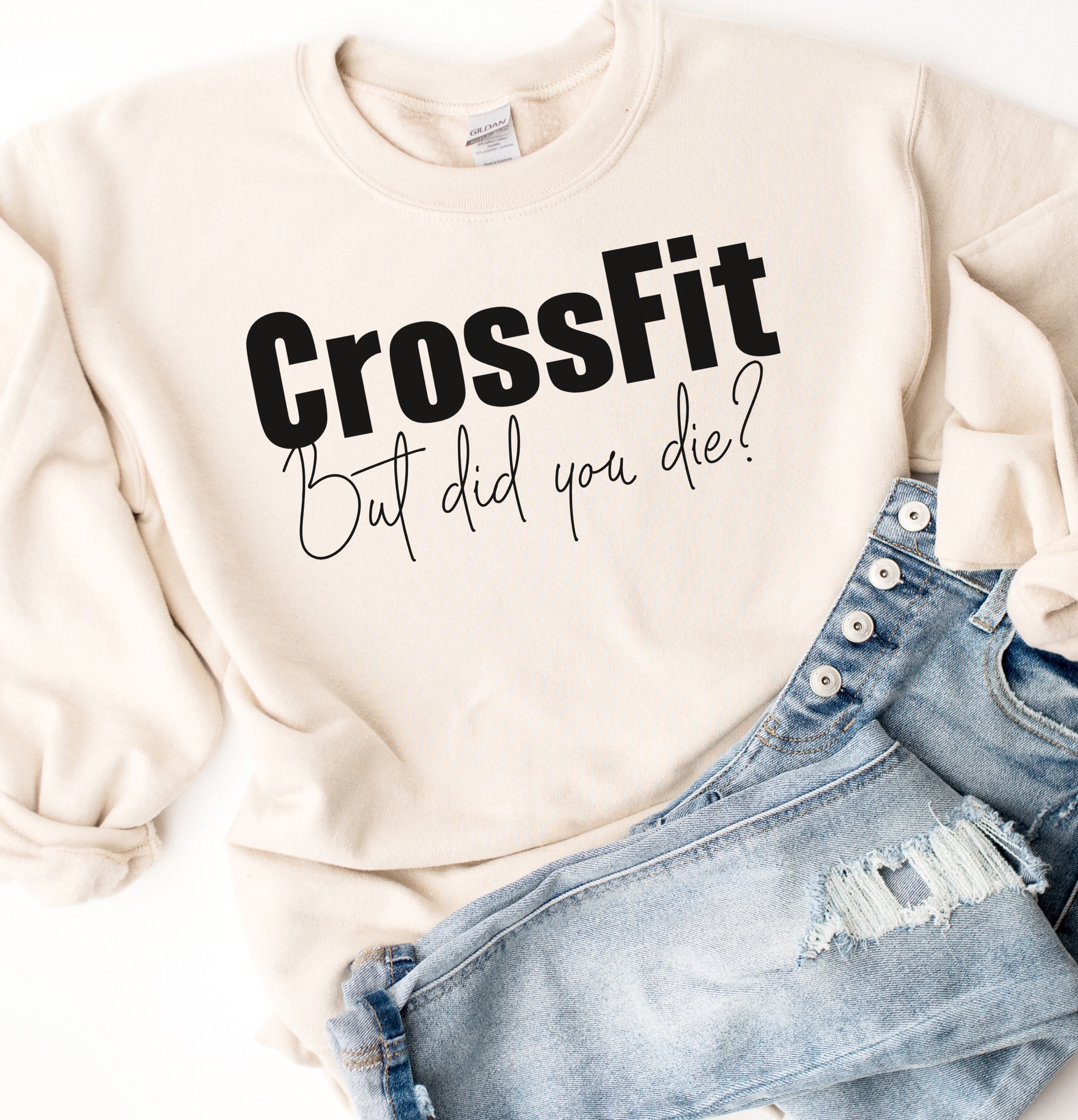 Funny Crossfit Sweater Crossfit TShirt Crossfit Tee Etsy