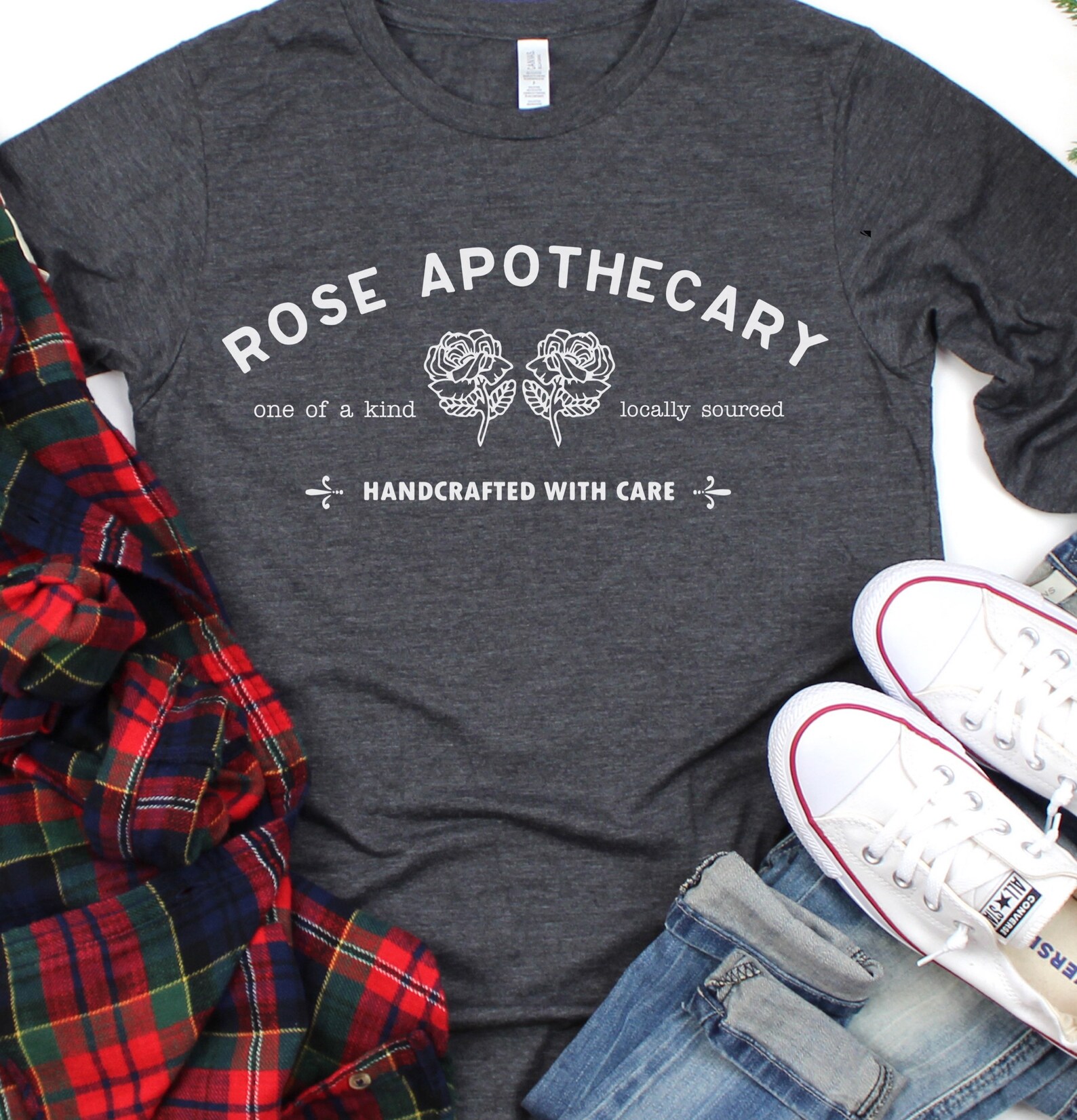 rose apothecary pride shirt