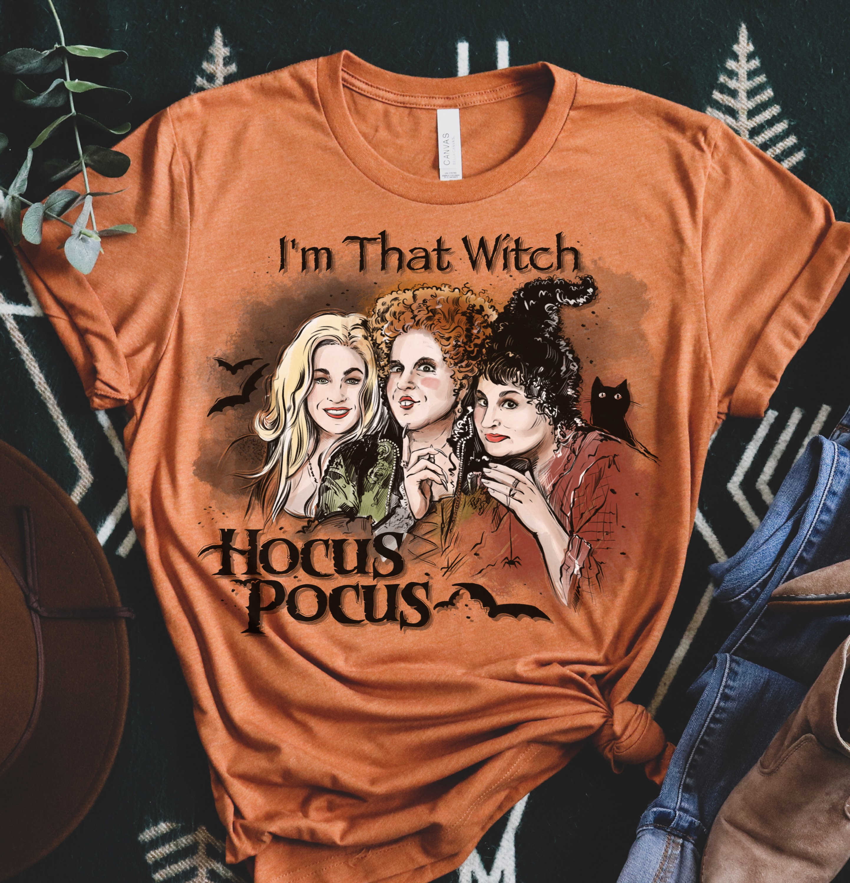 hocus pocus squad t shirt