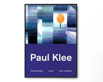 Affiche de l'exposition Paul Klee, signe avant-coureur de l'automne, Paul Klee Art Print, Art surréaliste, modernisme, cubisme, idée cadeau, A1/A2/A3/A4