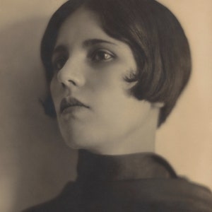 Tina Modotti Photography Exhibition Poster, Museum Quality Print, Portrait of Maria Marin de Orozco, 1920s Print, Mid Century Modern Art image 3