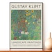 Gustav Klimt Exhibition Poster - Museum Quality Print - Sunflowers Painting - Vintage Wall Art Decor - Art Nouveau Poster - Vienna Secession 