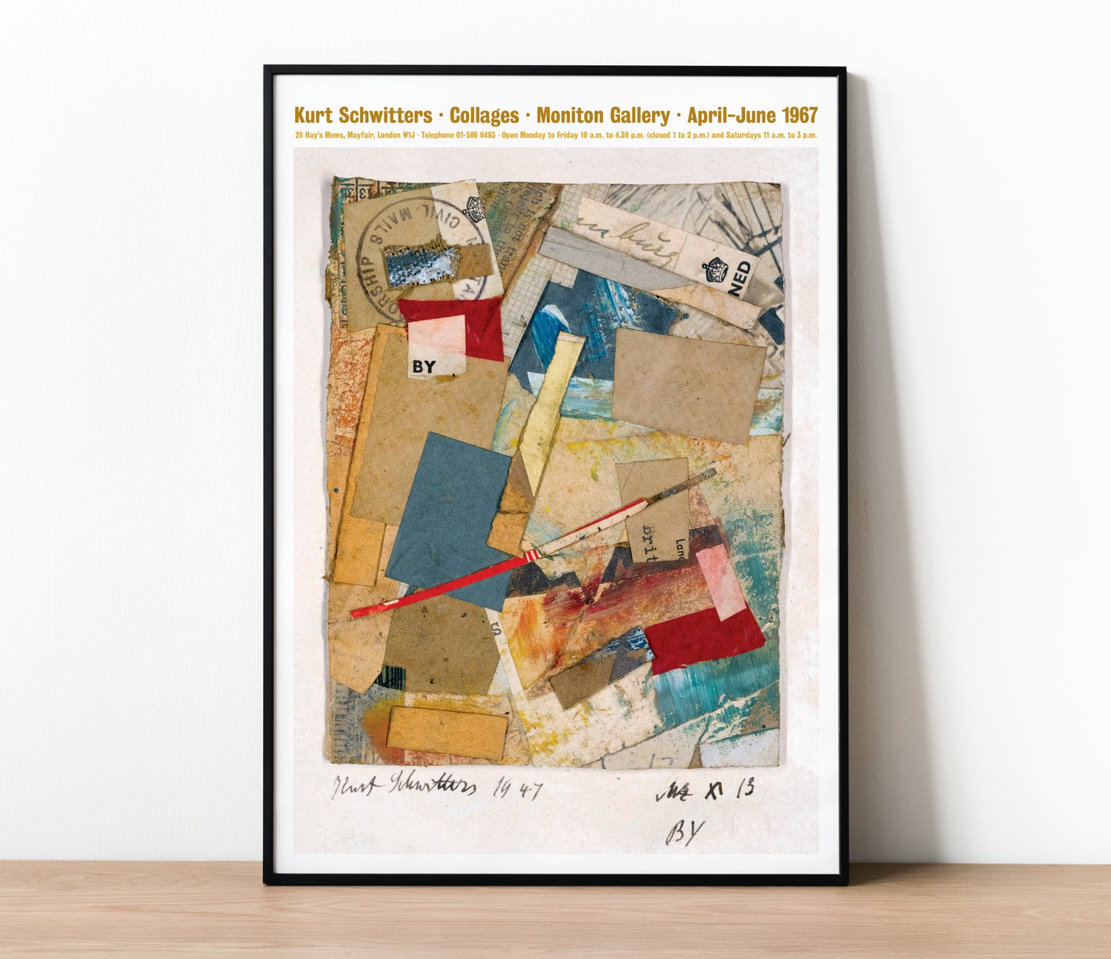Kurt Schwitters Color And Collage - The Menil Collection
