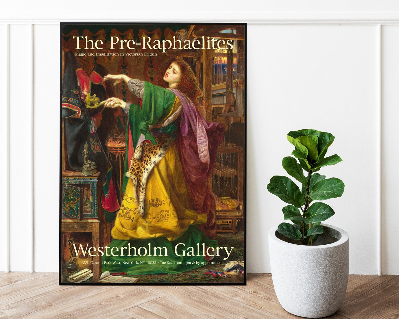 Pre-raphaelite Exhibition Poster - Frederick Sandys Gallery Print ...