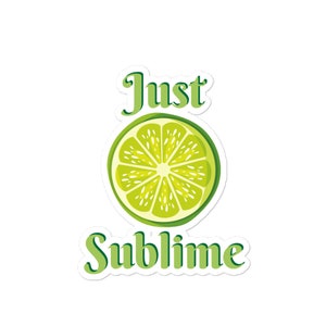 Einfach SubLIME Sticker