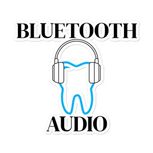 Bluetooth bubble-vrije sticker
