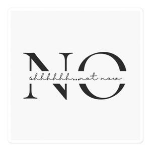 Do Not Disturb Sticker
