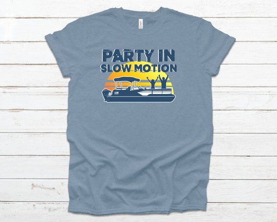 Slow Motion Graphic T Shirt Pontoon 