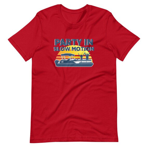 Slow Motion Graphic T Shirt Pontoon 