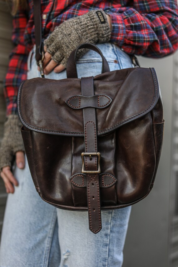 Filson small workshop weatherproof leather field b