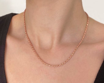 The Rope Chain In Rose Gold