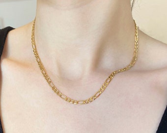 The Figaro Chain In Yellow Gold