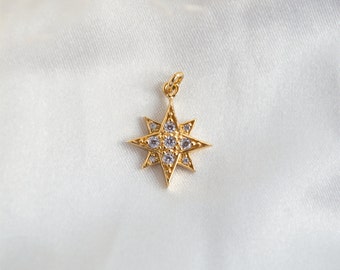 Luna Charm In Yellow Gold