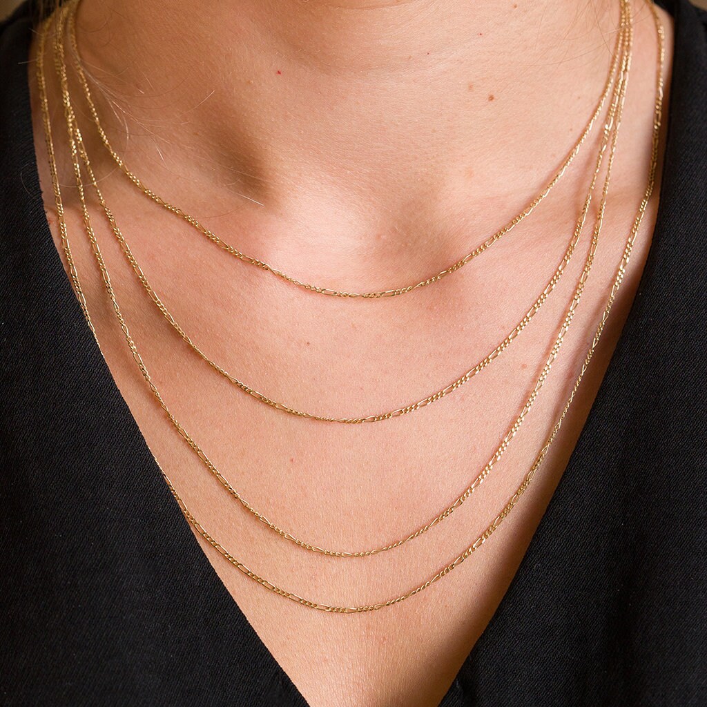 The Boyfriend Chain In Yellow Gold Etsy