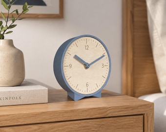 4-Zoll-Uhr-Kit - 3D Druckbare STL-Dateien | Gehäuse, Zeiger und Stirnplatte der Uhr | DIY Tischuhr | FDM & Harz Kompatibel