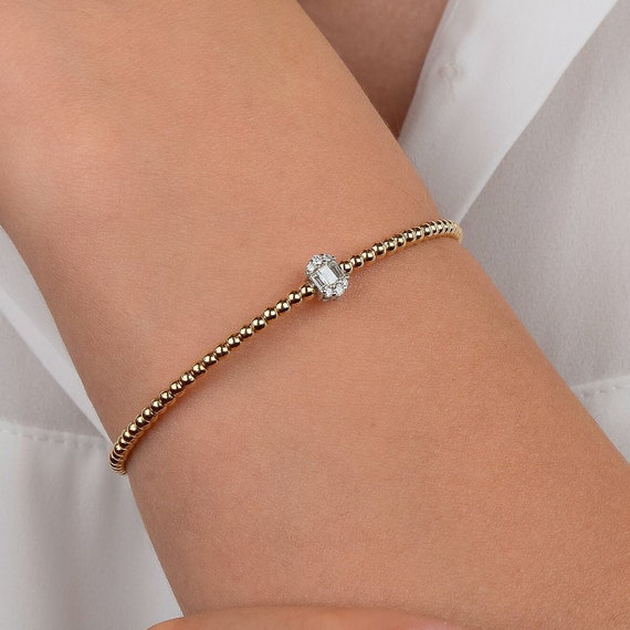 Solitaire Diamond Bracelet - Rose Gold | VicStoneNYC Fine Jewelry | Wolf &  Badger