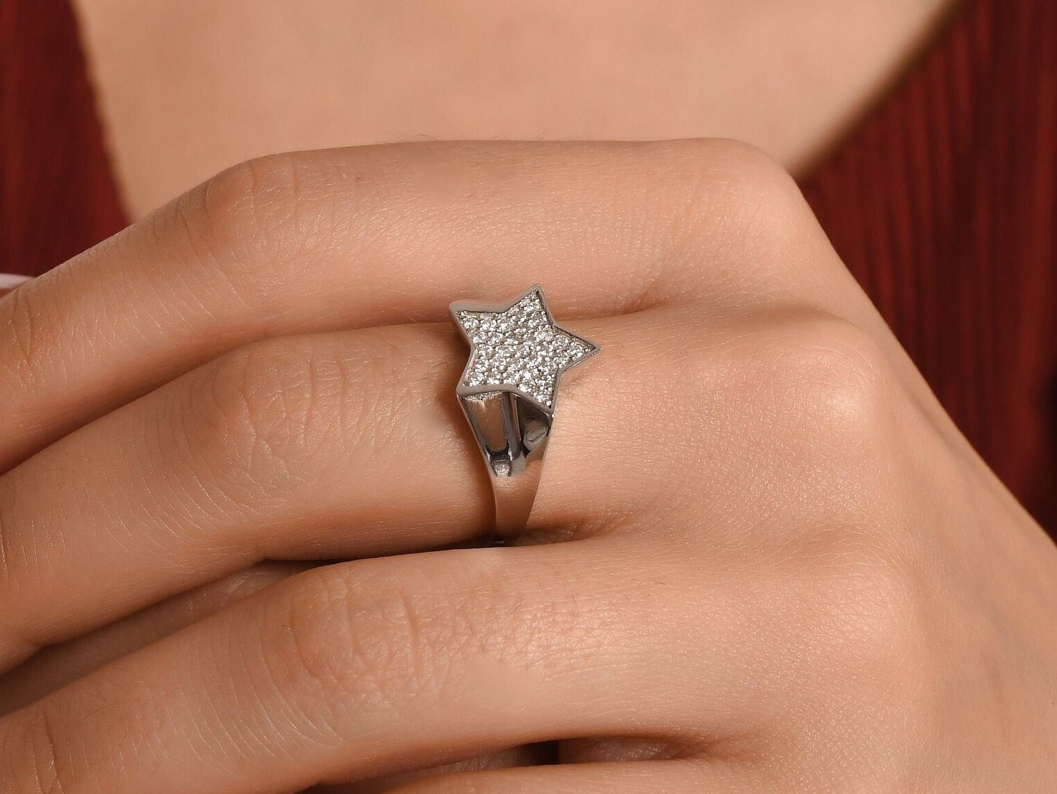 Tiffany shop star ring