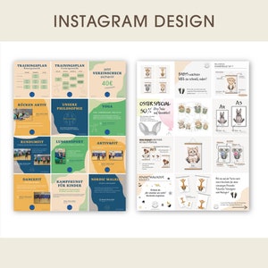 Logodesign, Grafikdesign, Branding, Corporate Identity, modernes Logo, Flyer Design, Social Media Design, Instagram Feed Design, Social Media Management