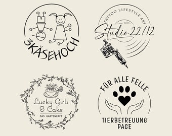 Logo Design, Grafikdesign, Visitenkarten, Social Media Design, Branding, Instagram Feed, Corporate Identity, Flyer Design, individuell