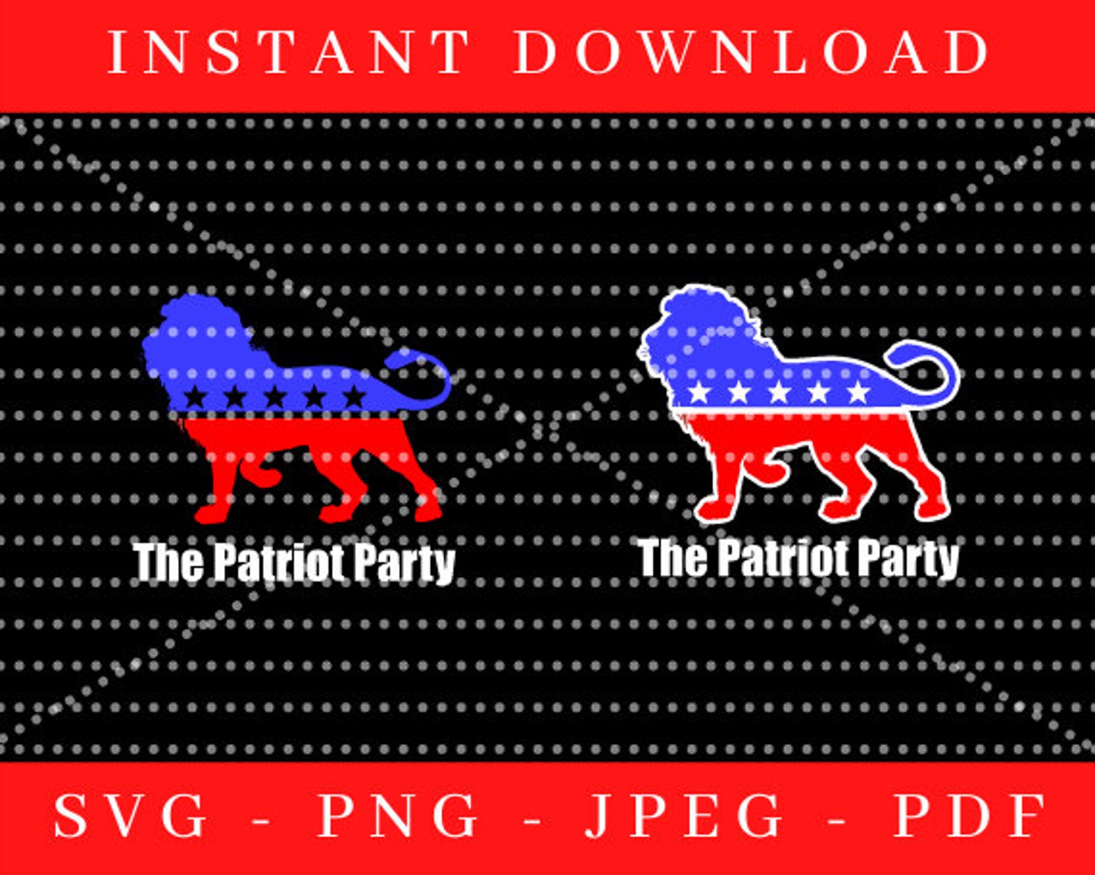 Free Free 347 Patriot Lion Svg SVG PNG EPS DXF File