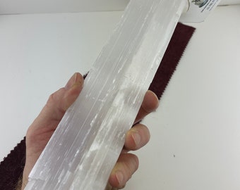 Selenite Stick 16” Long - 1 Included