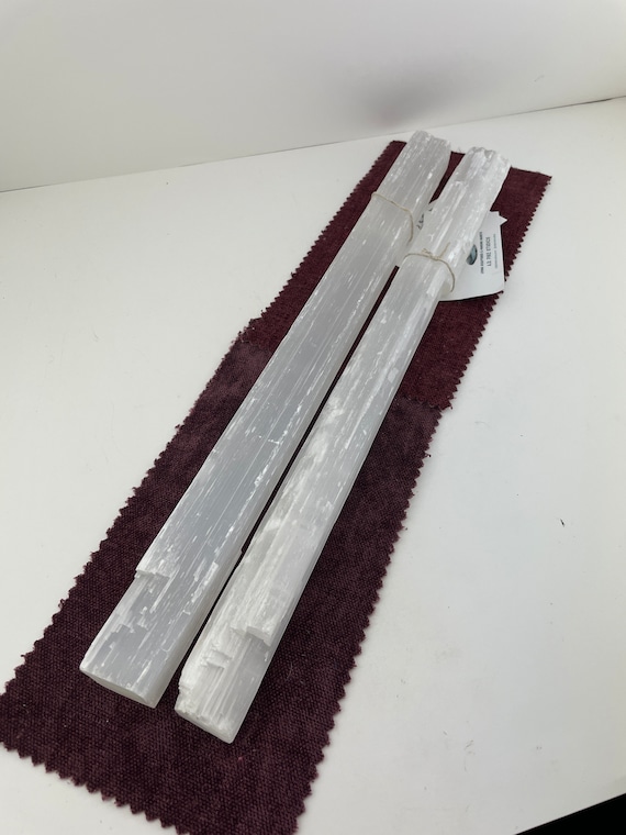 Selenite Stick 16” Long - 1 Included