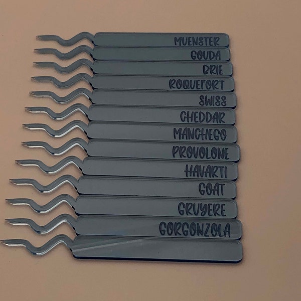 Cheese Labels for your Charcuterie Board