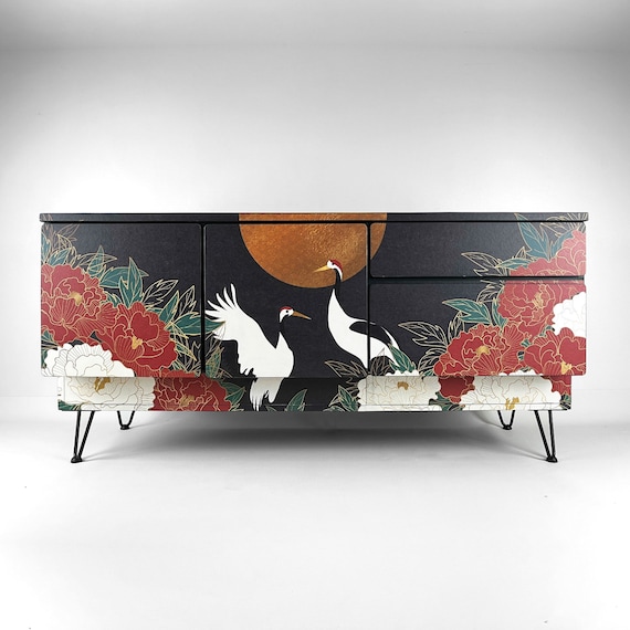 Vintage art outlet deco sideboard