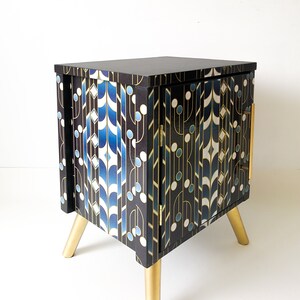 VENTA VINTAGE Muebles de dormitorio Gabinete pequeño mesita de | Etsy