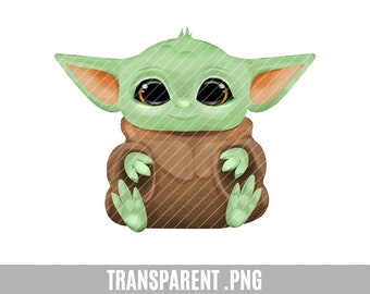 Yoda Clipart Etsy