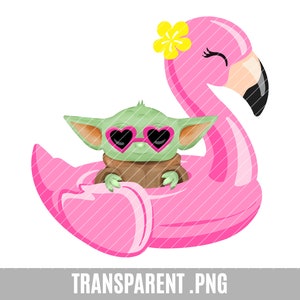 Baby Yoda Clip Art, png transparente, flamenco, verano, bebé yoda, lindo alienígena, proyecto de artesanía, mandaloriano, te amo que hago