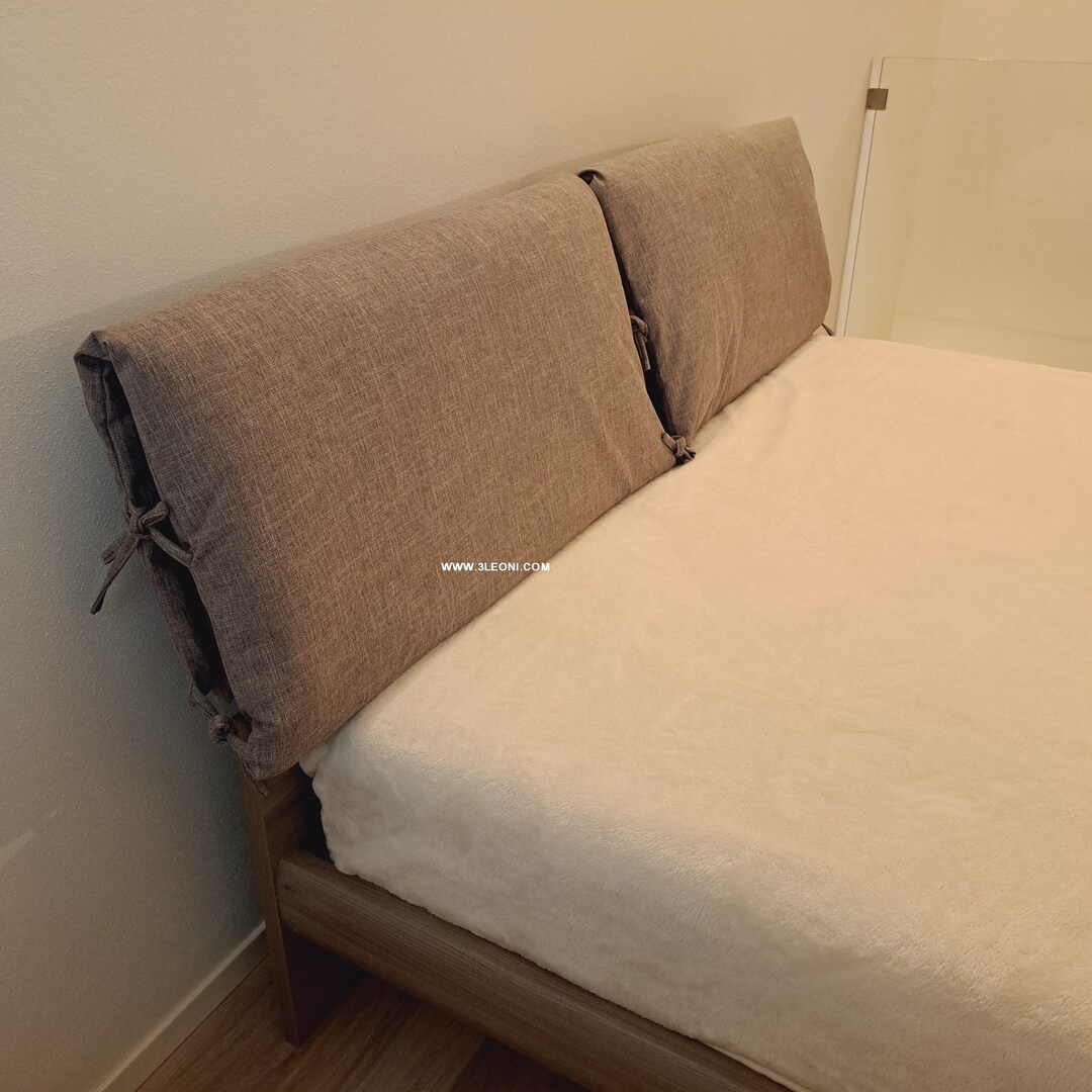 Copritesta Rigenerante Per Testiera Letto – Elasticizzato, Adattabile Da 130 A 170 Cm – Colore Grigio – Tessuto Morbidissimo 95% Poliestere 5% Elastan – Facile Da Montare E Lavare