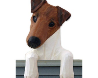 Tin Pewter Figurine of Toy Fox Terrier Russian Toy Terrier Dog IronWork