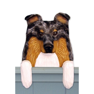 Wood Carved Shetland Sheepdog Custom Dog Sign, Shetland Sheepdog Gift, Sheltie Memorial Gift, Sheltie Figurine, Sheltie Dog Gift Ideas
