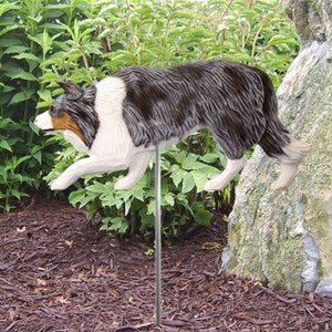 Border Collie Garden Stake, Border Collie Dog Lover Gift, Border Collie Owner Gift, Border Collie Memorial Stake, Garden Stakes Decorative