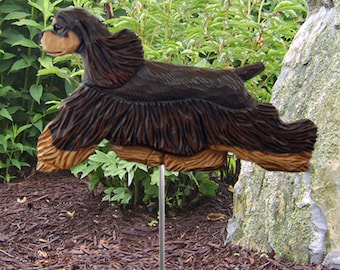 American Cocker Spaniel Garden Stake, Cocker Spaniel Dog Lover Gift, Cocker Spaniel Gift, Garden Stake Memorial, Garden Stakes Decorative