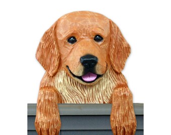 Golden Retriever Door Topper, Golden Retriever Lover Gift, Golden Retriever Memorial Gift, Handmade Dog Gift, Golden Retriever Gifts For Her
