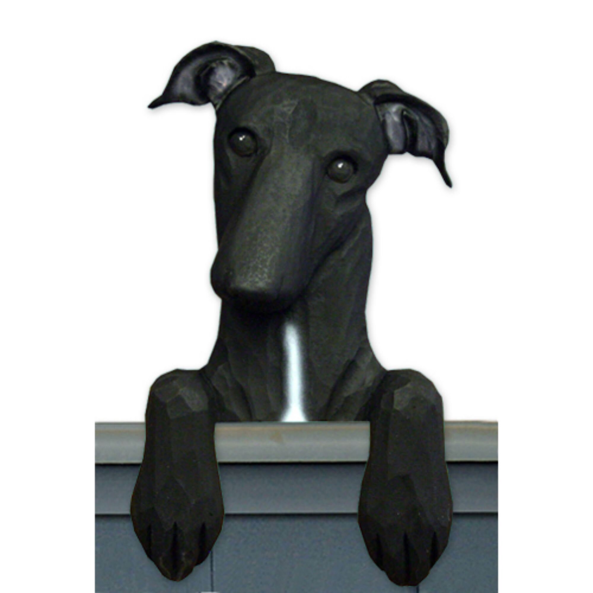 Wood Carved Greyhound Dog Door Topper Greyhound Dog Gift Etsy