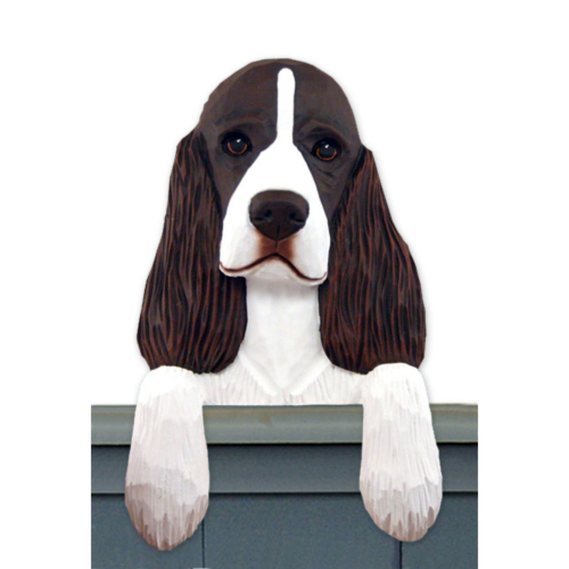 Wood Carved English Springer Spaniel Door Topper English Etsy