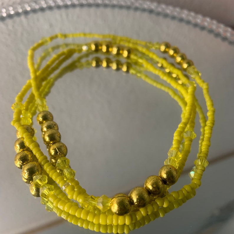 Waistbeads baya yellow gold image 2