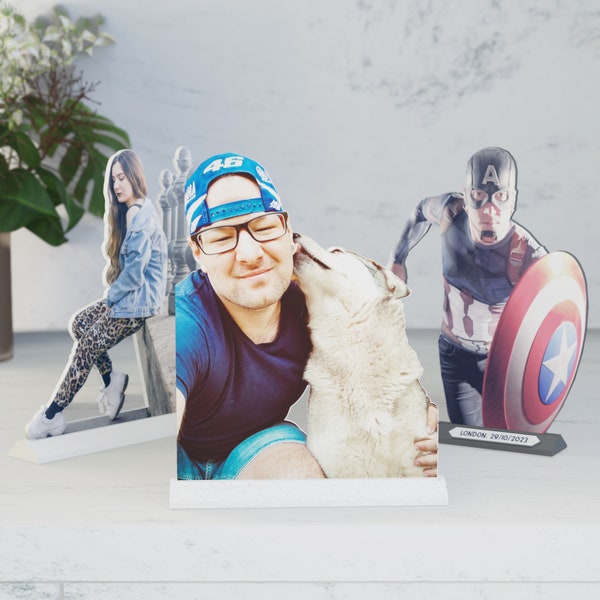 Personalised 3D printed Photo Statues gift