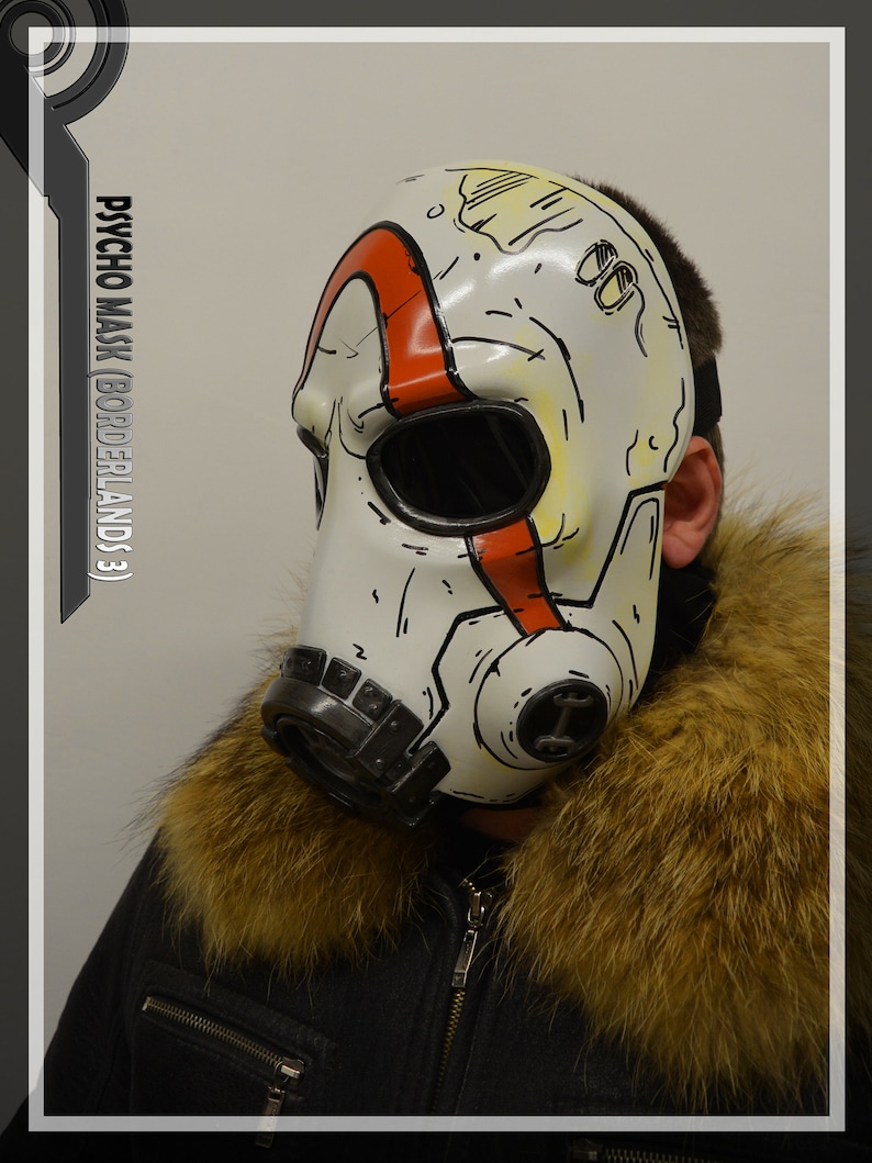Borderlands 3 Psycho Bandit mask cosplay version
